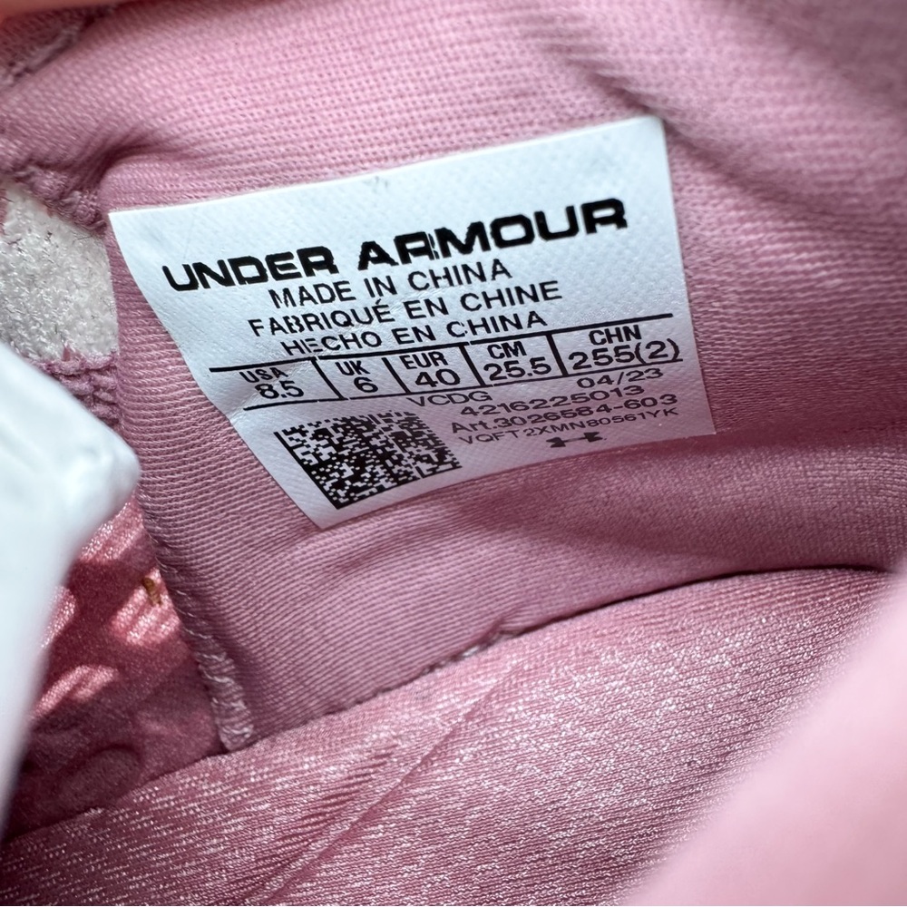 NWT Under Armour HOVR Phantom SE 3 in Pink & White Women’s Size 8.5 - Picture 12 of 16